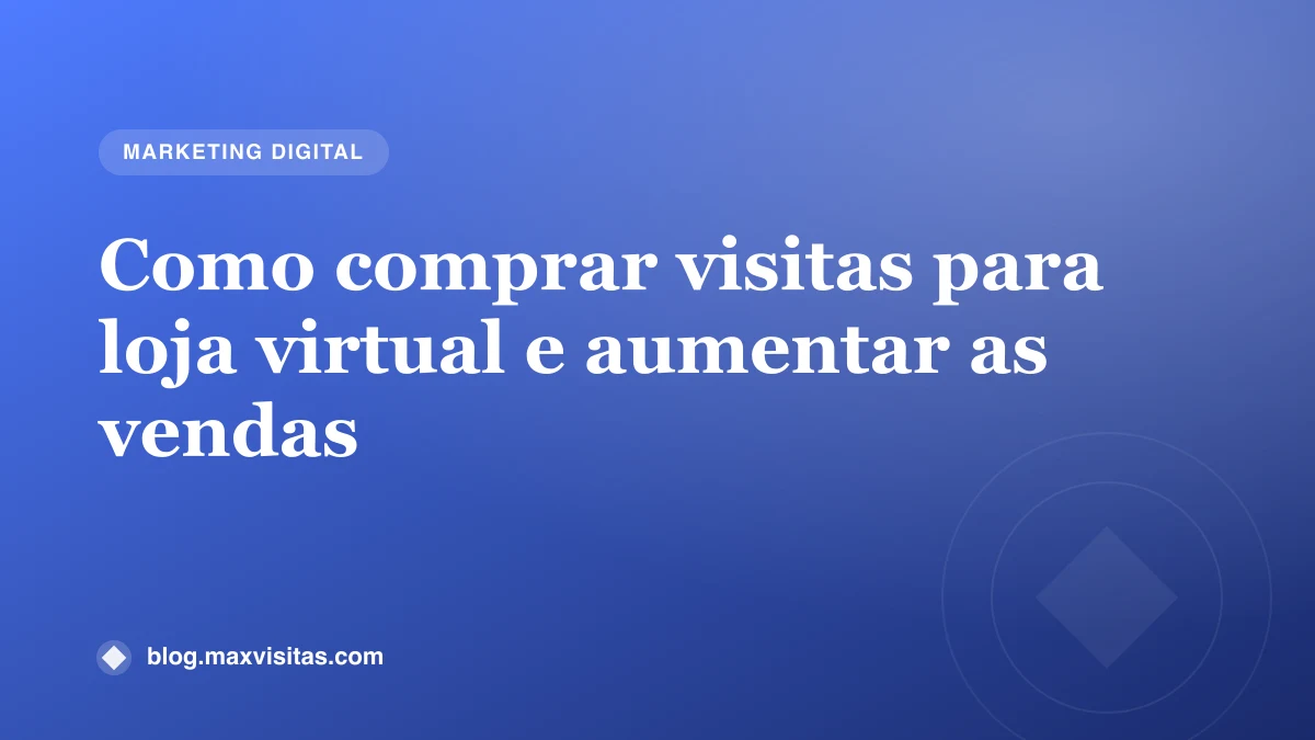 Painel do Google Analytics mostrando o crescimento de visitas em uma loja virtual