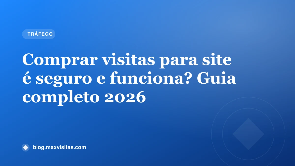Painel do Google Analytics mostrando o aumento de visitas reais em um site