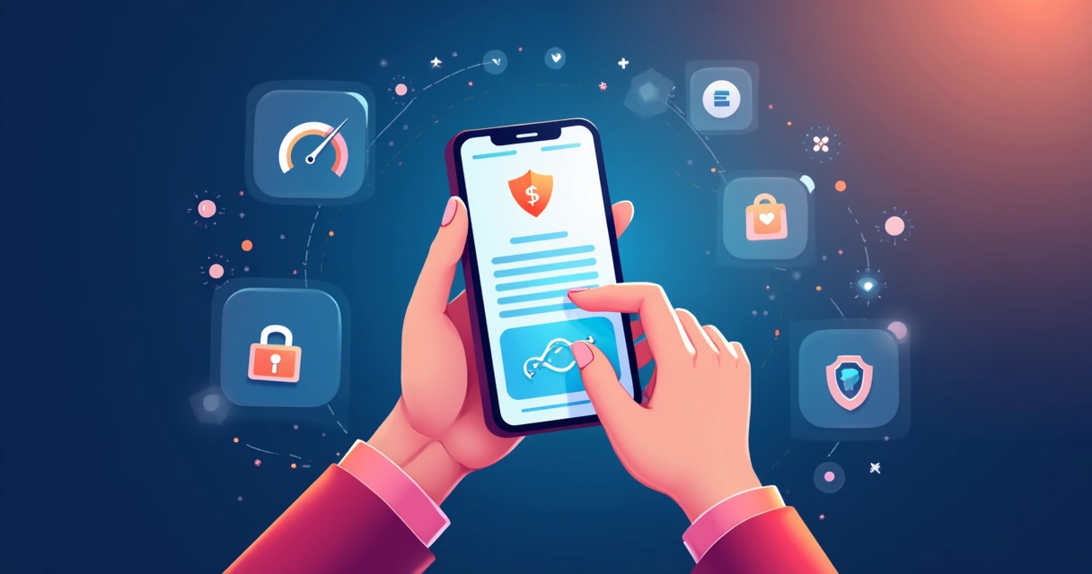Visualização de site responsivo em tela de celular 